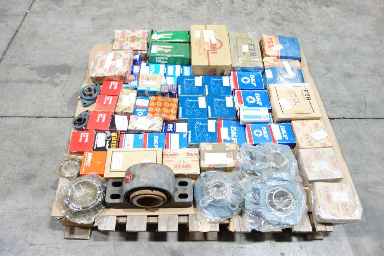 1 PALLET OF ASSORTED BEARINGS - BEARINGS
