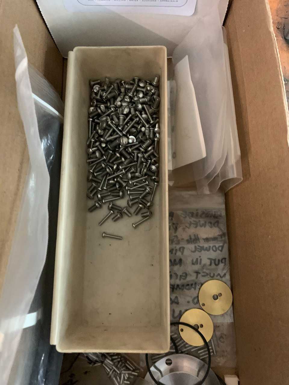 Assorted Small Assembly Hardware - HAND TOOLS