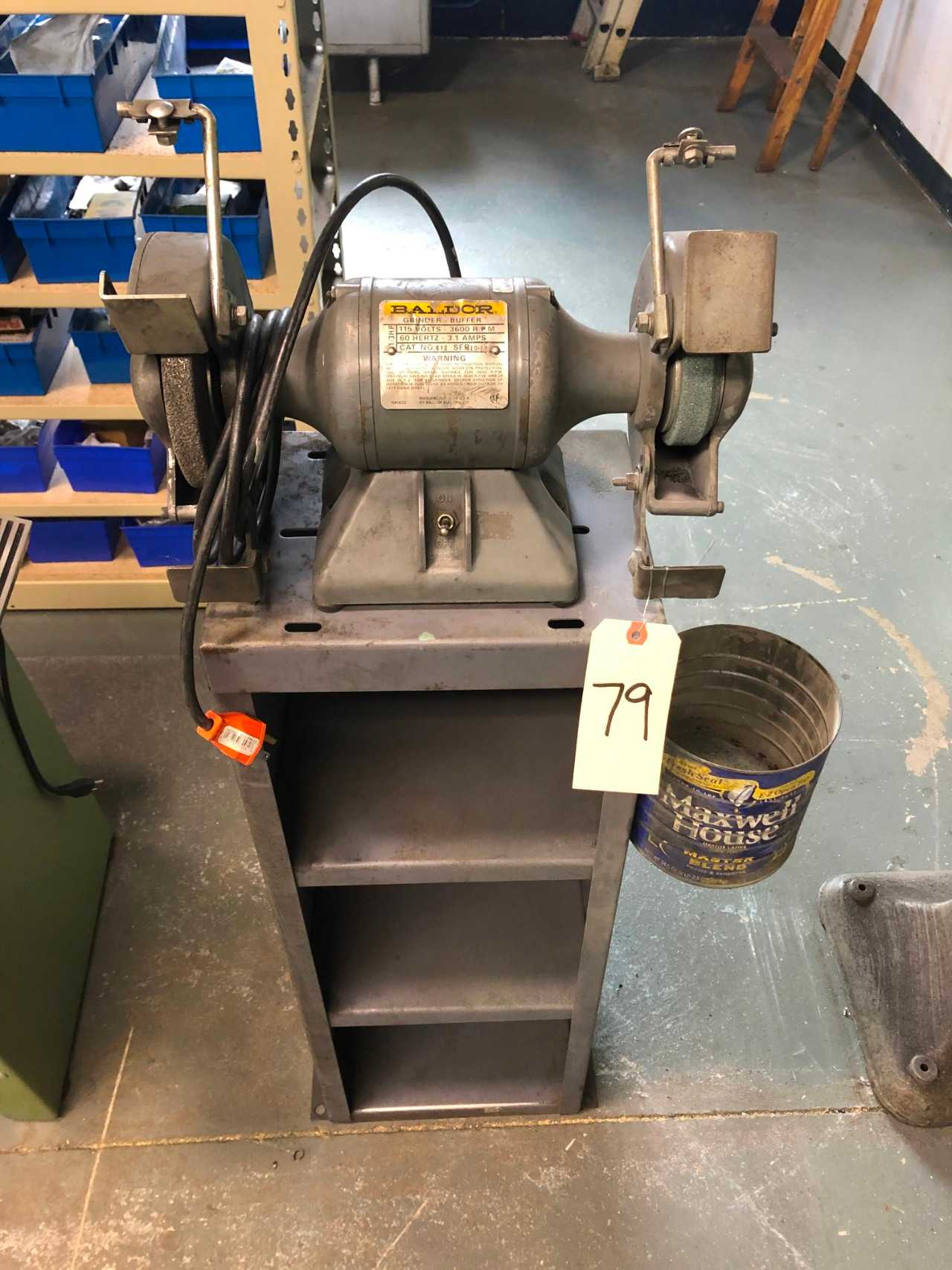 Baldor 1/3 H.P. Double End Grinder - GRINDING MACHINES