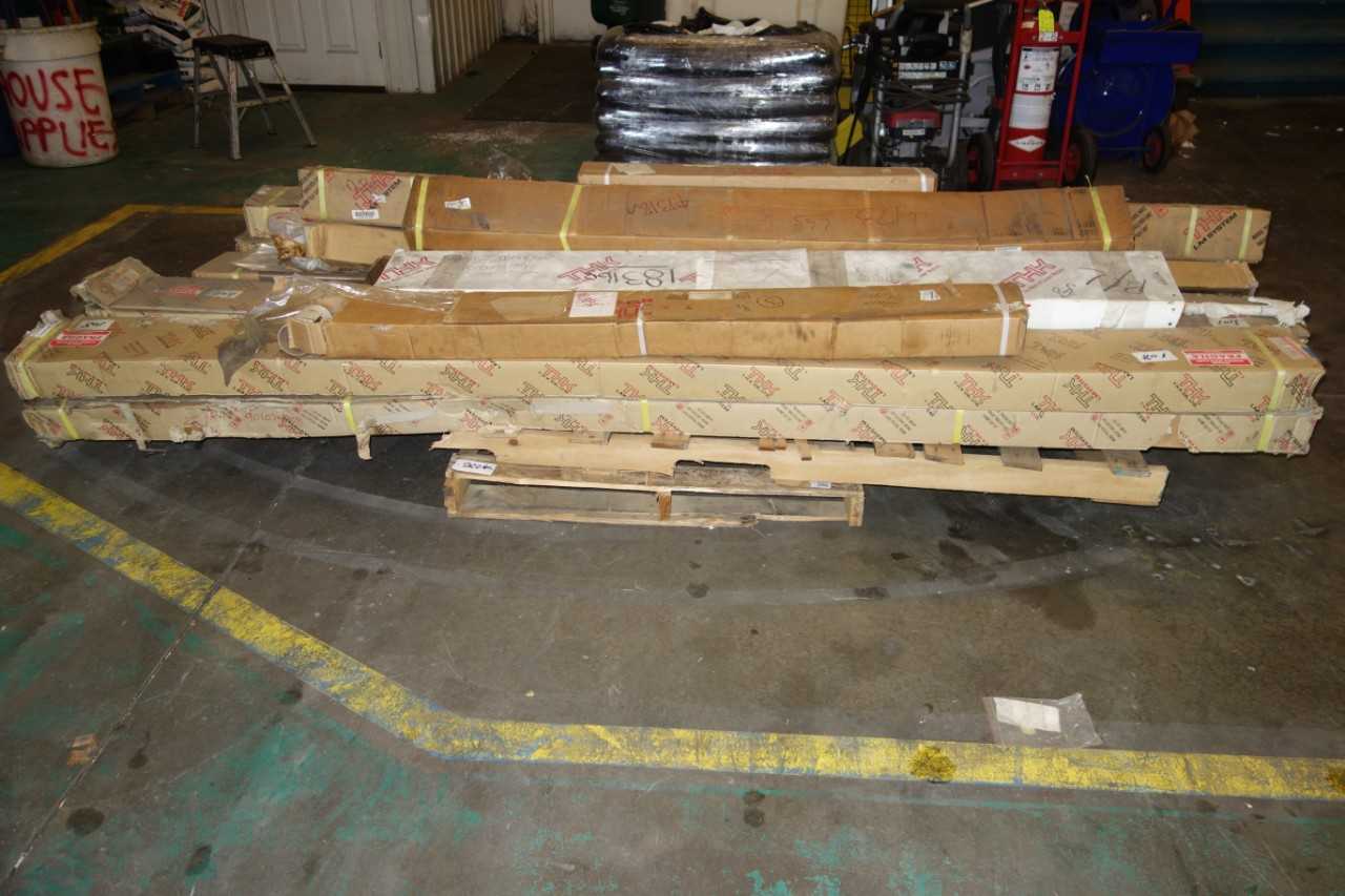 PALLET OF THK LINEAR BEARINGS, RAILS - BEARINGS