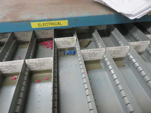 10 Drawer Tool Cabinet and Contents - MISCELLANEOUS