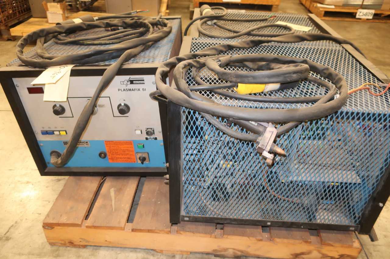 LOT OF 3 SECHERON/MERRICK 1196 GLAND SUISSE PLASMAFIX 51 WELDERS - WELDING EQUIPMENT