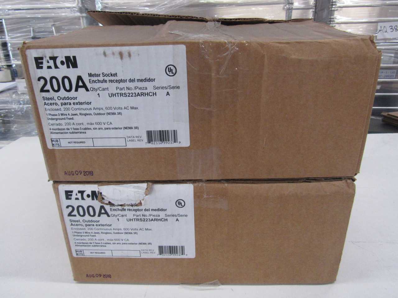 Lot of Quantity 2x UHTRS223ARHCH Electrical Enclosures - ELECTRICAL ENCLOSURES