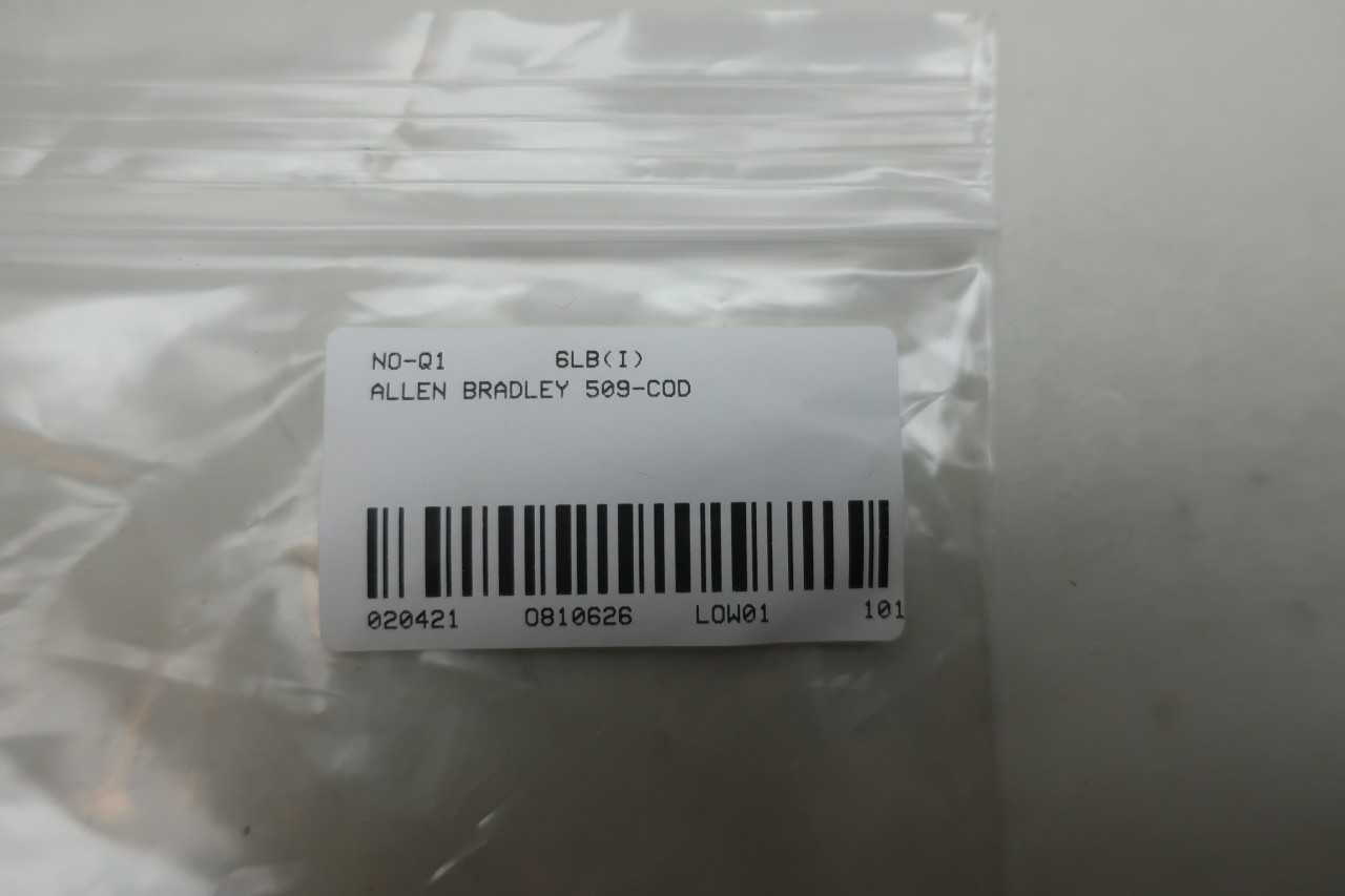 ALLEN BRADLEY 509-COD 500 LINE MODULAR FULL VOLTAGE STARTER 115-120V-AC SER 1 - MOTOR STARTERS