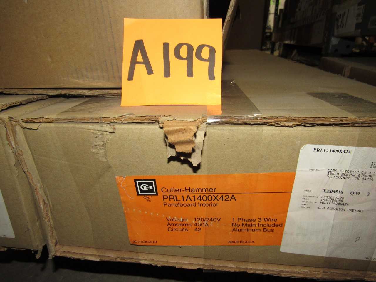 Eaton Panelboards - ELECTRICAL COMPONENTS