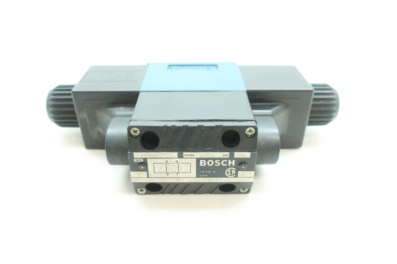 BOSCH 081WV06P1V1001KA11560 HYDRAULIC DIRECTIONAL CONTROL VALVE 4600PSI 115VAC - CONTROL VALVE