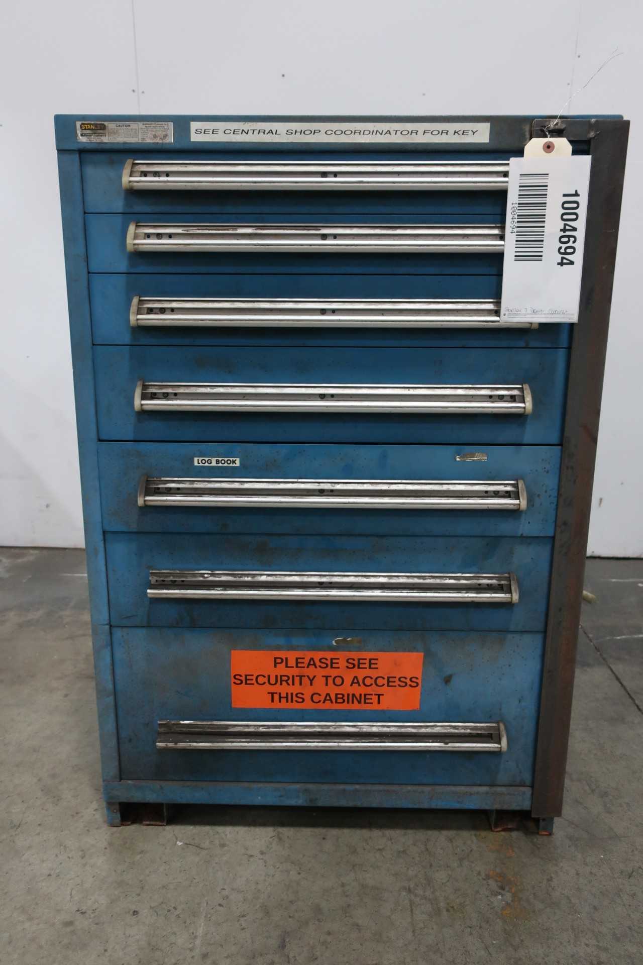 STANLEY VIDMAR 7 DRAWER TOOL CABINET - TOOL STORAGE