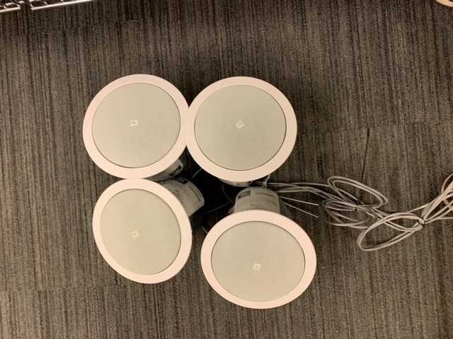 Lot of 4 JBL Ceiling Loudspeakers (2491008) Arlington - ELECTRICAL COMPONENTS