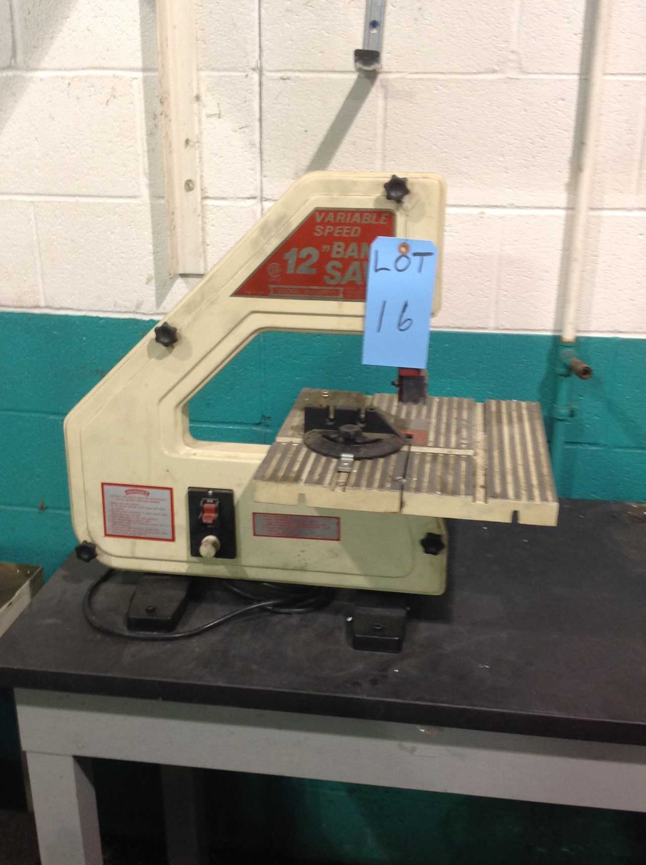 12" Central Machine band Saw model 40981 - MISCELLANEOUS