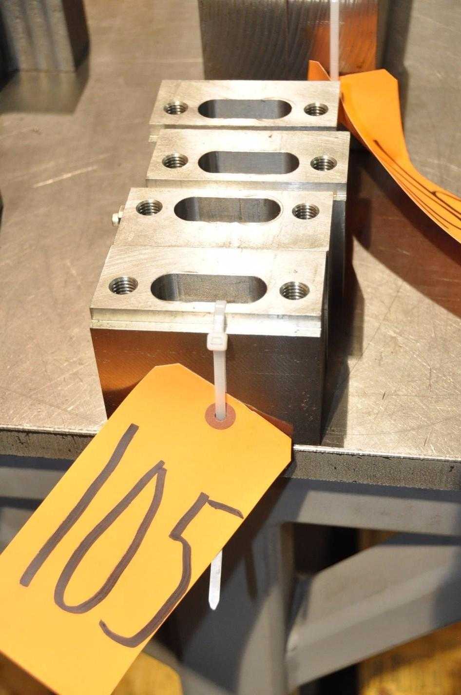 Lot-(4) EDM Setup Blocks - MACHINING ACCESSORIES & TOOLING Lot-(4) EDM Setup Blocks - MACHINING ACCESSORIES & TOOLING