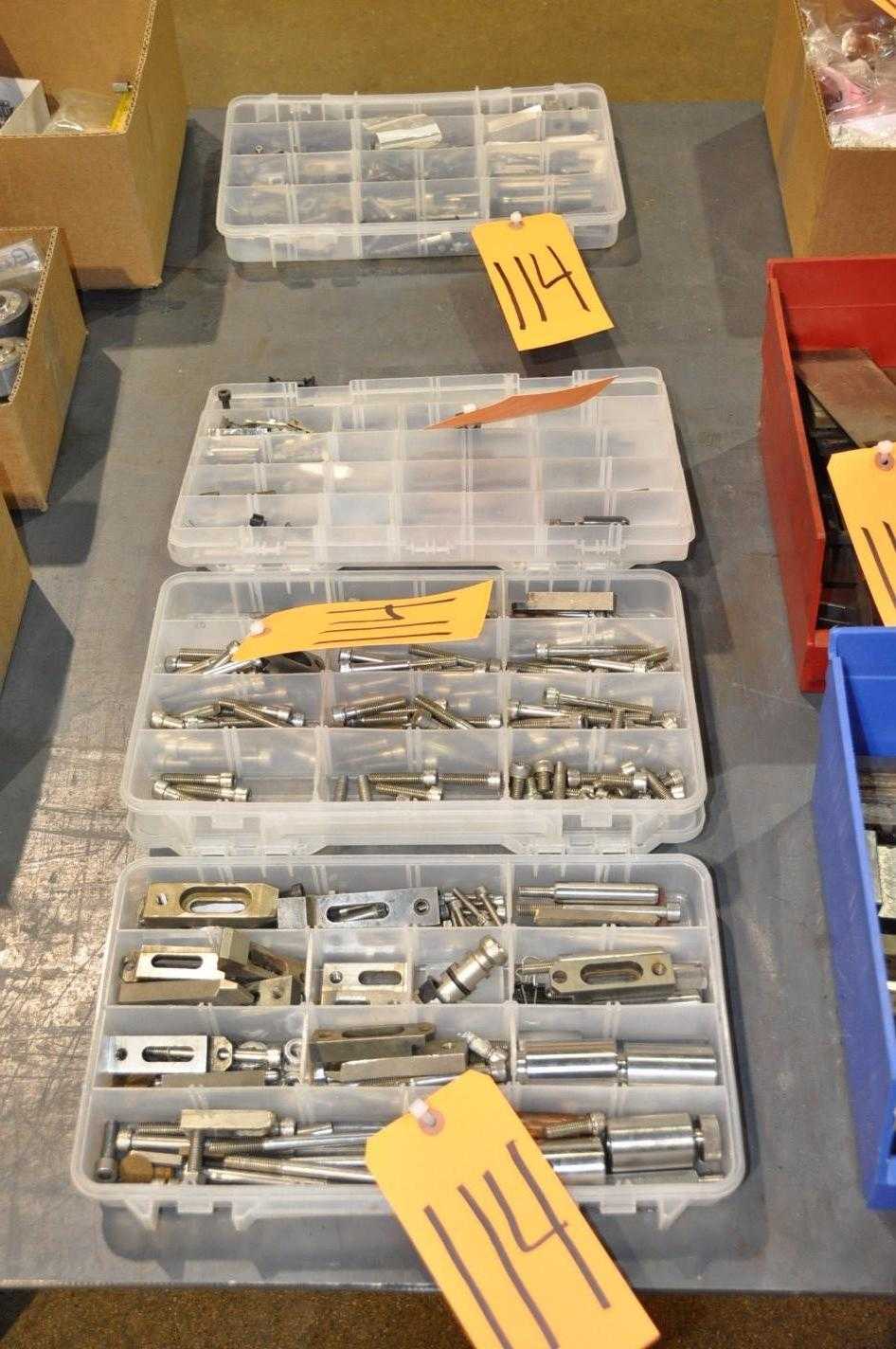 Lot-EDM Setup in (4) Service Trays - MACHINING ACCESSORIES & TOOLING Lot-EDM Setup in (4) Service Trays - MACHINING ACCESSORIES & TOOLING