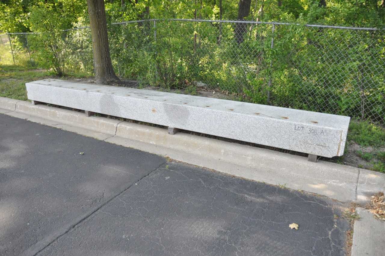 Granite CMM Bridge (located outside) - CRANES
