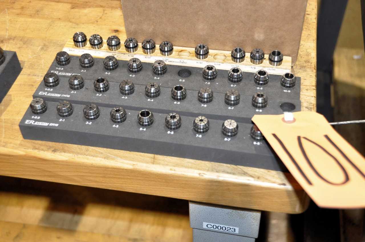 Lot-(4) Partial ER16 Collets Sets - ELECTRIC POWER TOOLS