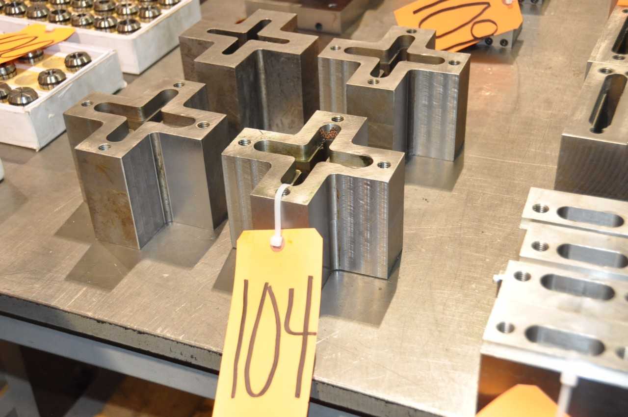 Lot-(4) EDM Setup Blocks - MACHINING ACCESSORIES & TOOLING