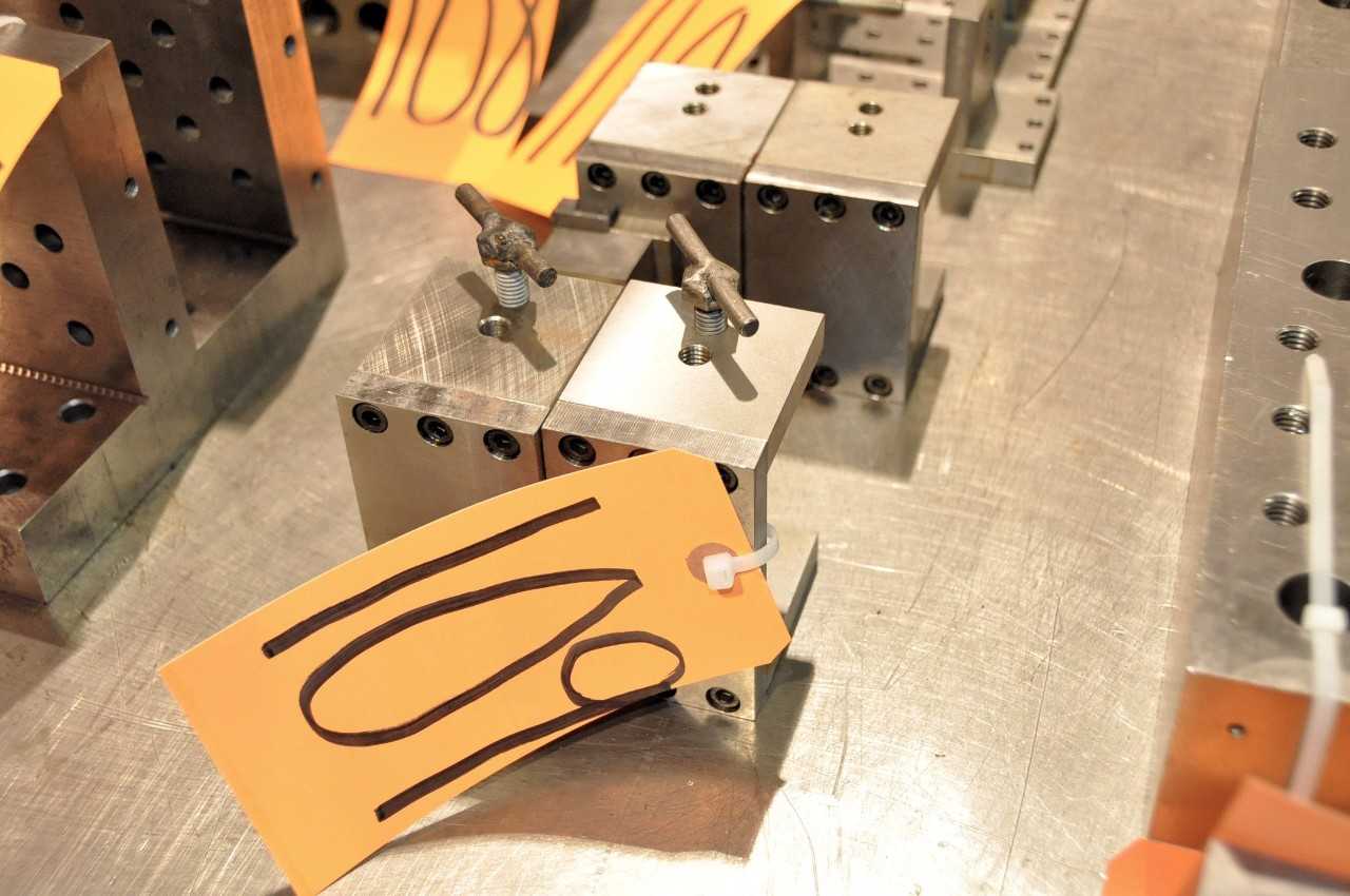 Lot-(4) EDM Setup Fixtures - MACHINING ACCESSORIES & TOOLING