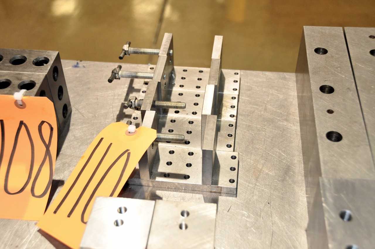 Lot-(4) EDM Setup Fixtures - MACHINING ACCESSORIES & TOOLING