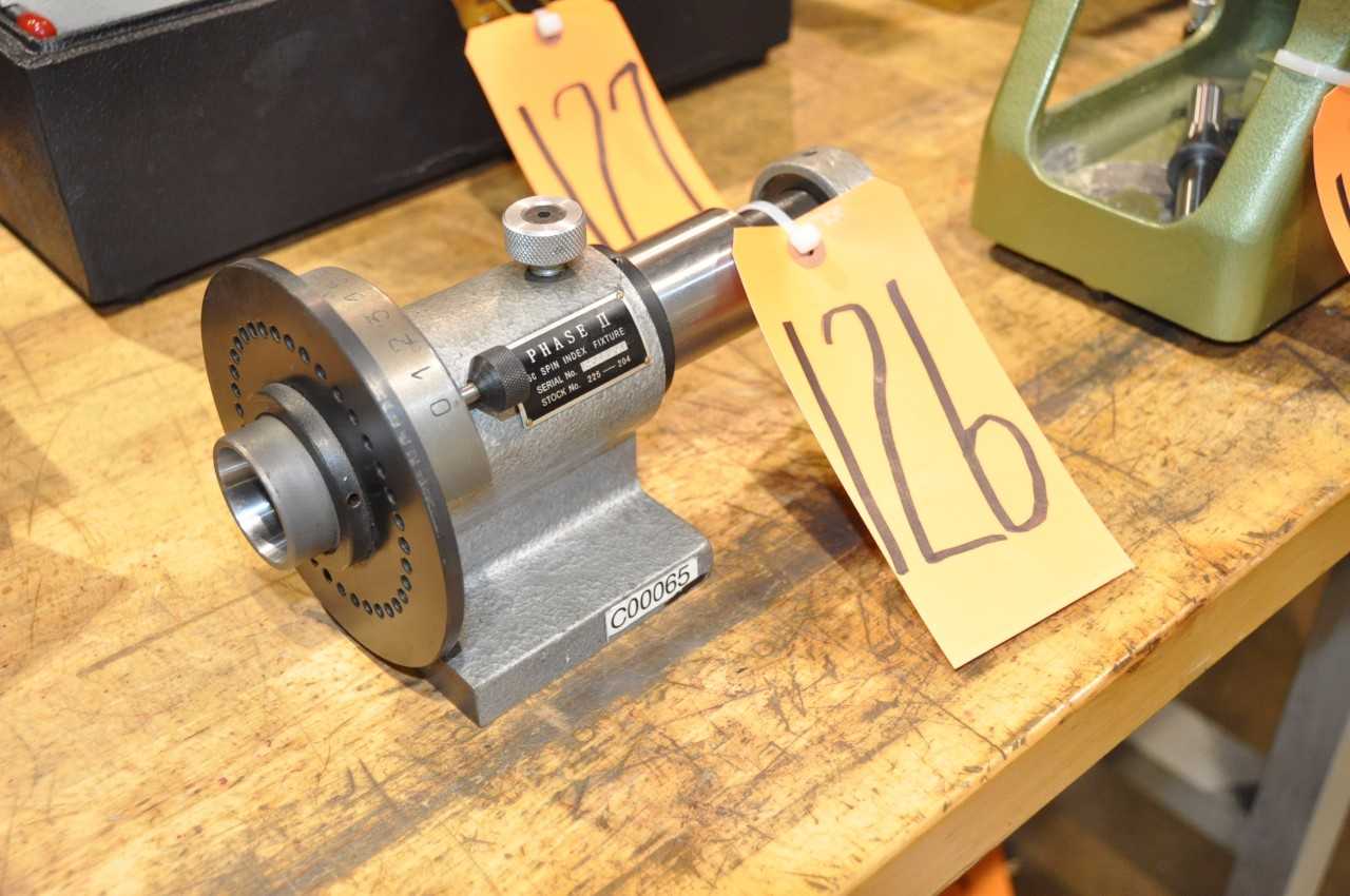 PHASE II  225-204, 5C Spin Index - MACHINING ACCESSORIES & TOOLING