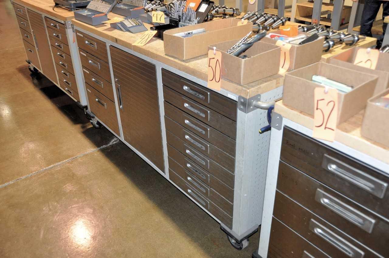 Rolling Tool Chest Bench - TOOL STORAGE