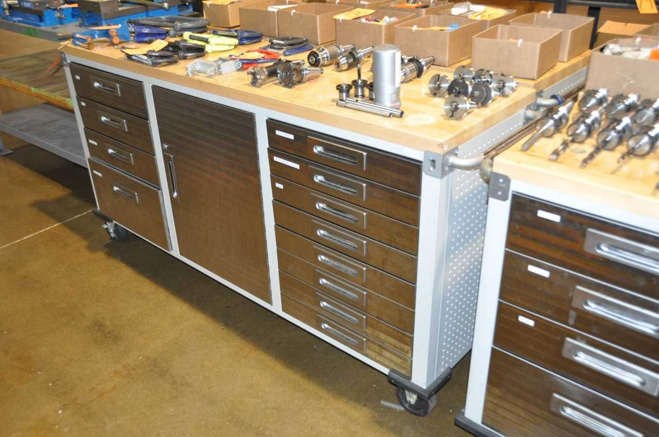 Rolling Tool Chest Bench - TOOL STORAGE