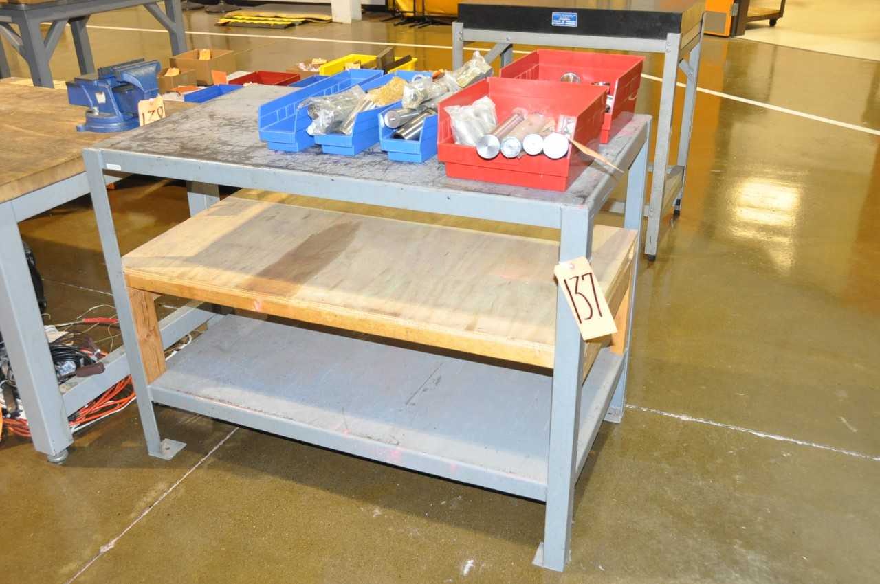 3-Shelf Work Table - MATERIAL HANDLING