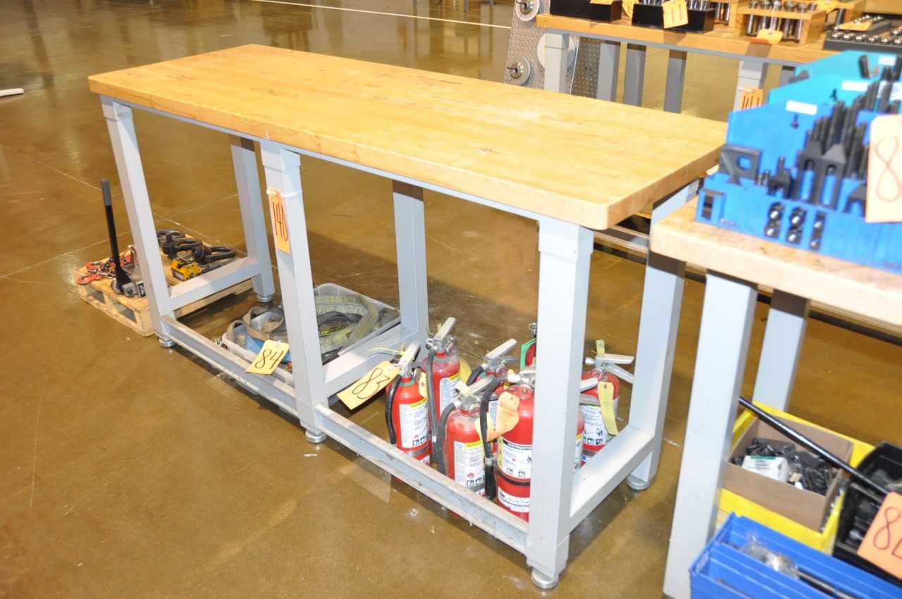 Hardwood Top Bench - MATERIAL HANDLING