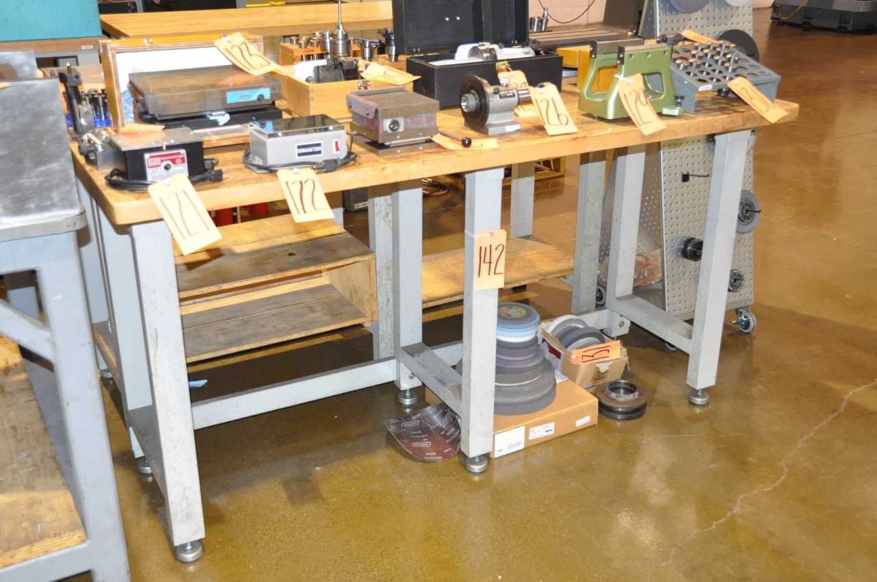 Hardwood Top Bench - MATERIAL HANDLING