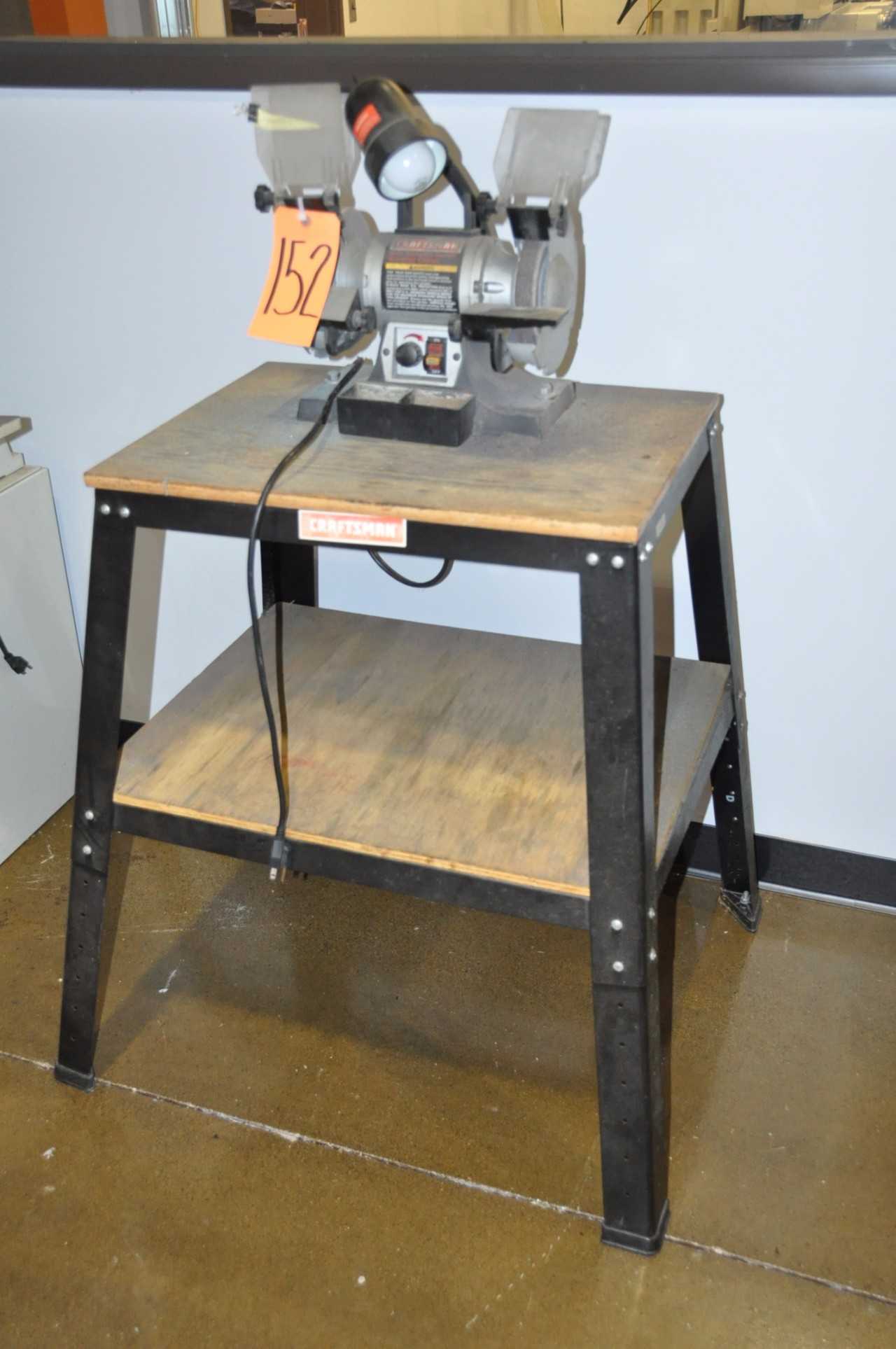 CRAFTSMAN 6" X 1/5-HP Double End Grinder - ELECTRIC POWER TOOLS