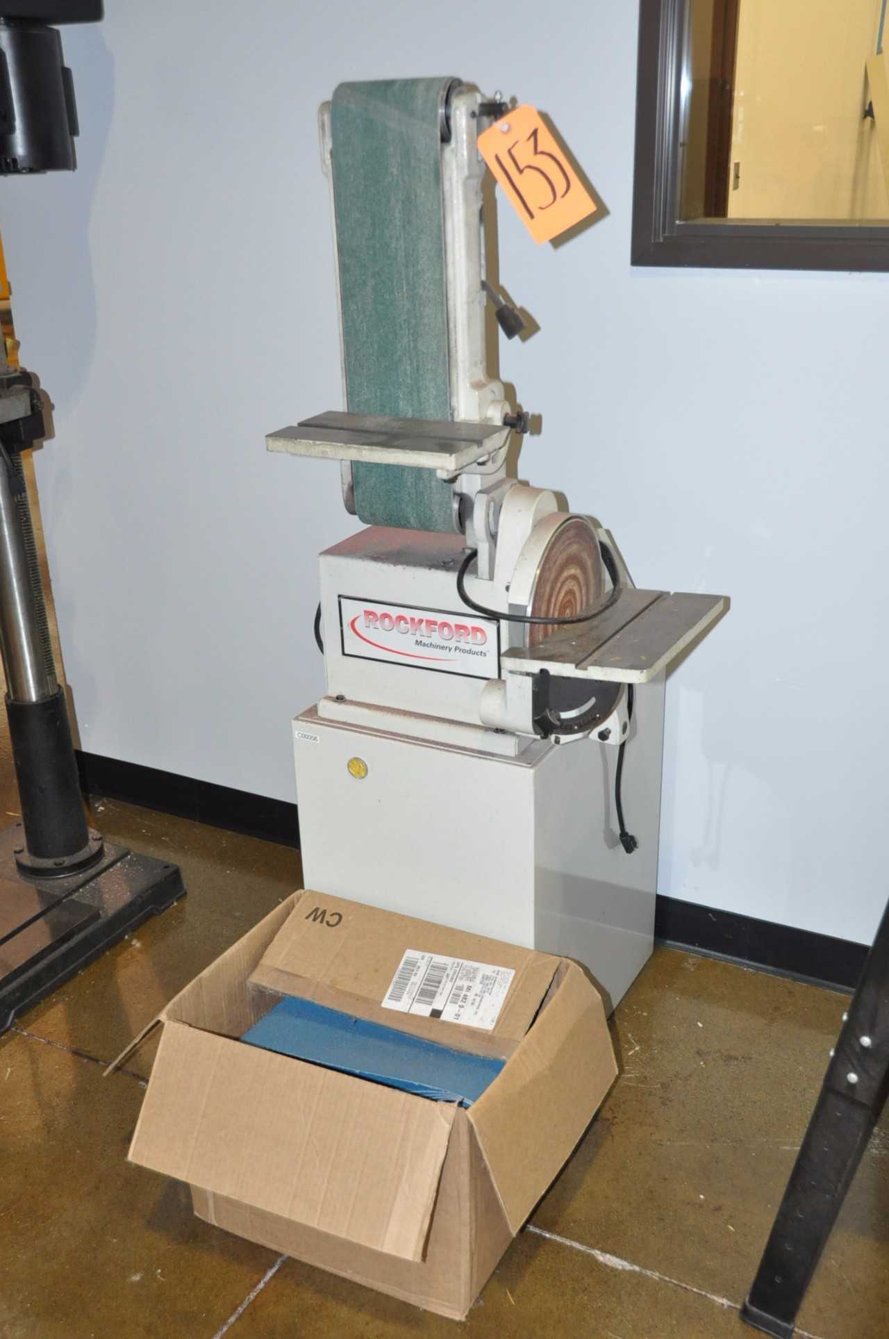 ROCKFORD MACHINERY 6" Vertical Belt Sander - ELECTRIC POWER TOOLS