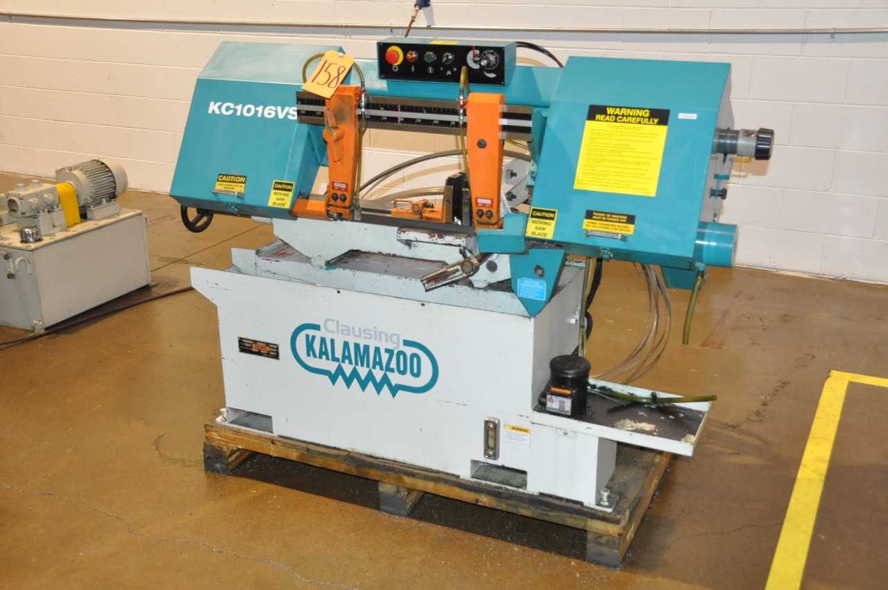 (2012) CLAUSING KALAMAZOO 10" x 16" Band Saw - METAL SAWS