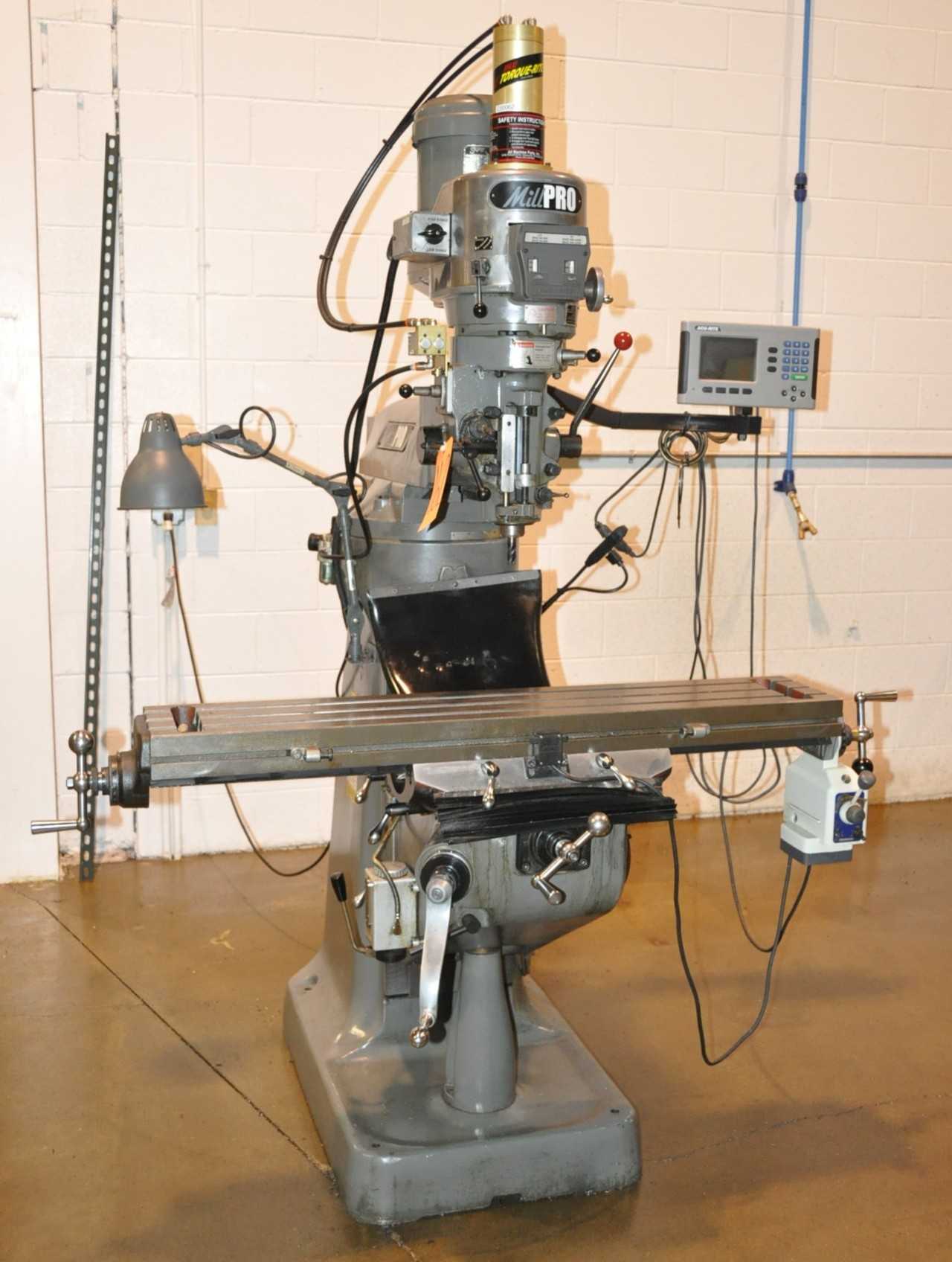 MILL PRO Vertical Milling Machine - CNC MACHINING CENTERS