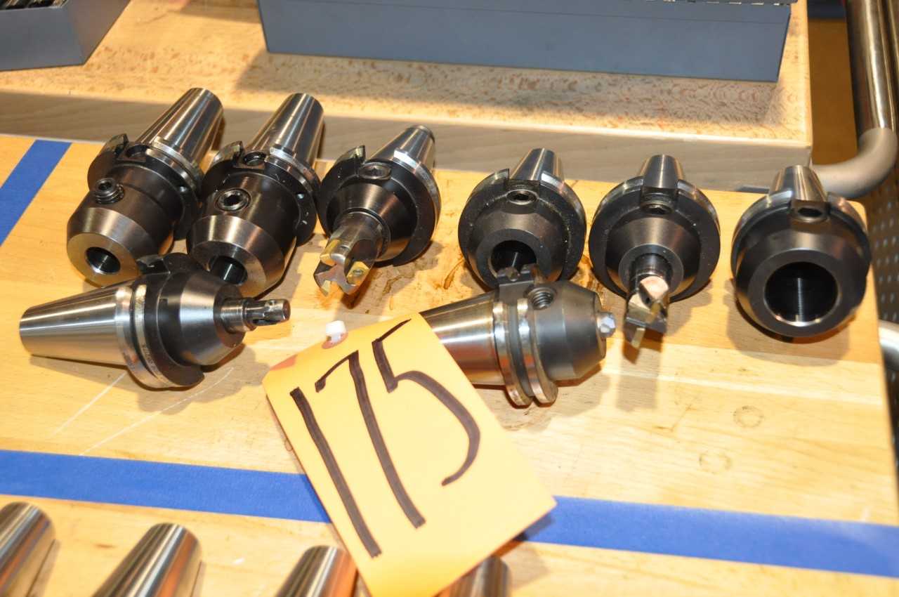 Lot-(8) ERICKSON CAT 40 Tool Holders - ELECTRIC POWER TOOLS