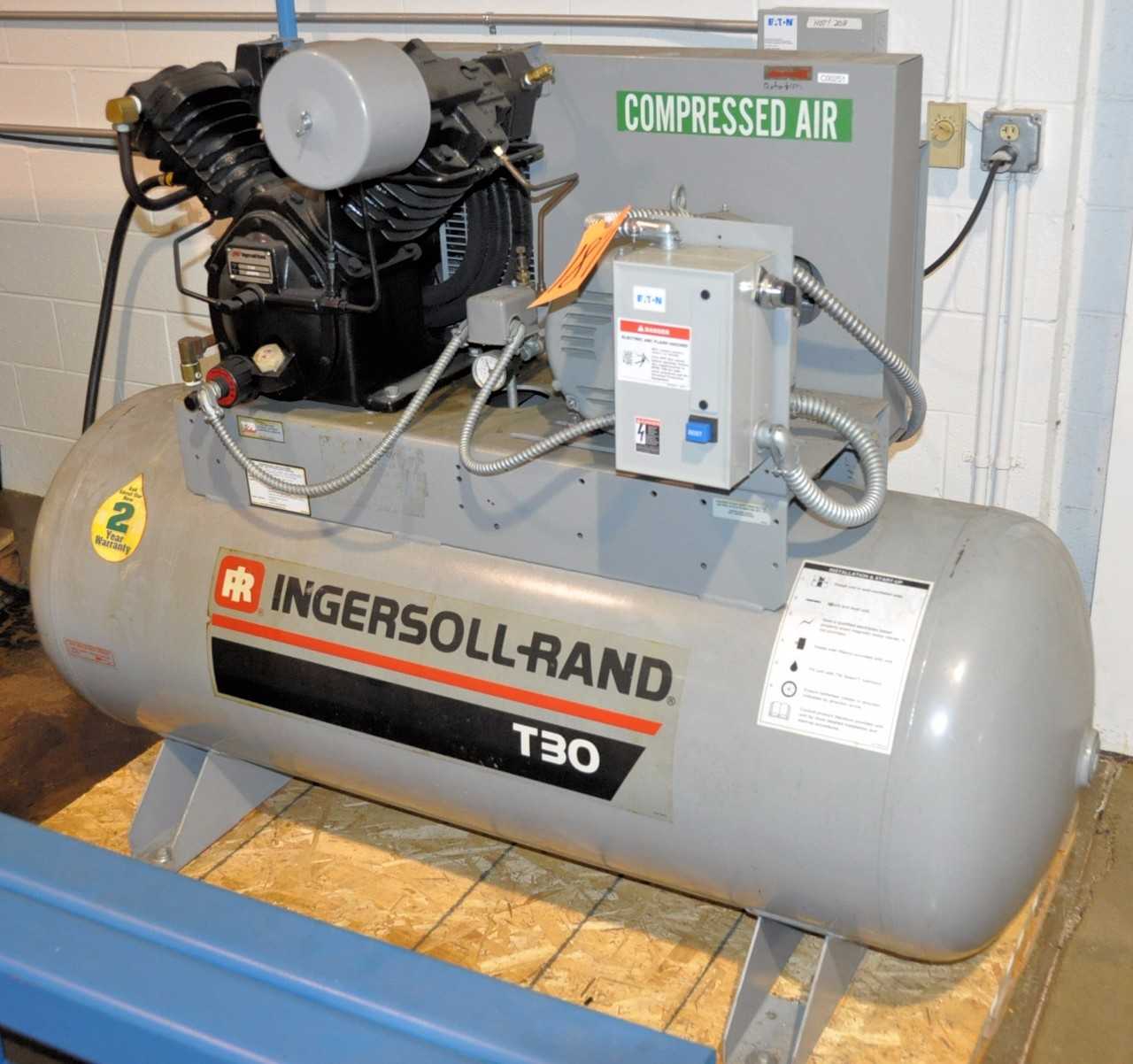 INGERSOLL RAND T-30 Air Compressor - AIR COMPRESSORS