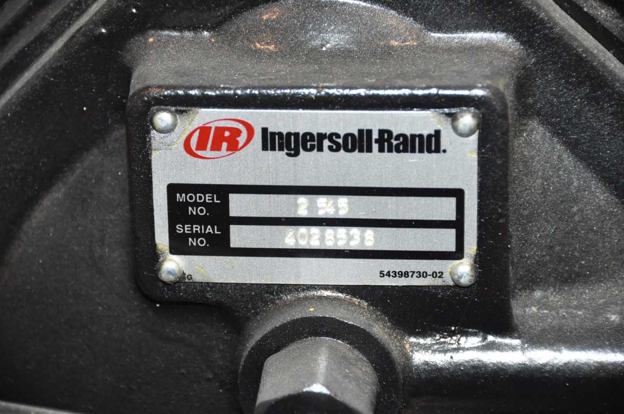 INGERSOLL RAND T-30 Air Compressor - AIR COMPRESSORS
