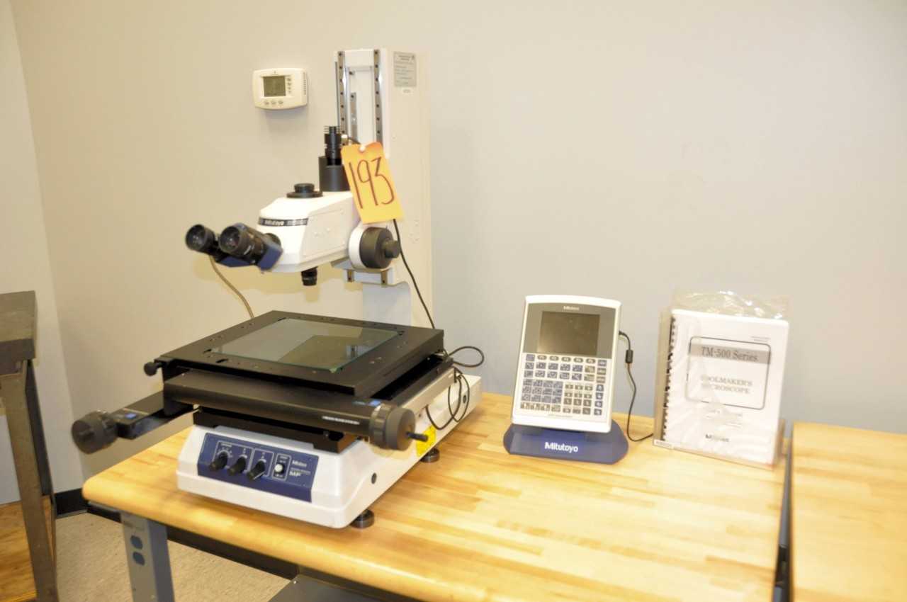 MITUTOYO TM-500 Series Toolmaker's Microscope - ELECTRIC POWER TOOLS