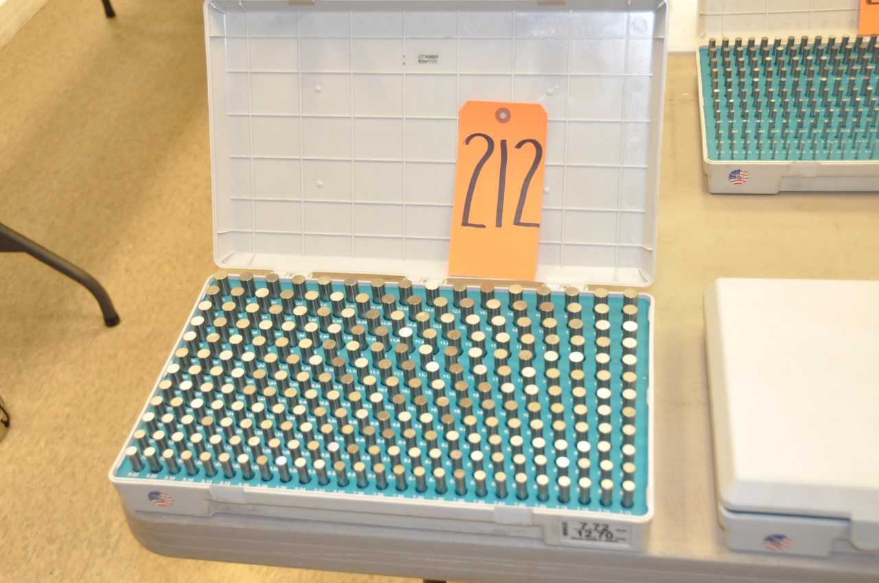 MEYER 7.72 - 12.70 Pin Gage Set - MACHINING ACCESSORIES & TOOLING