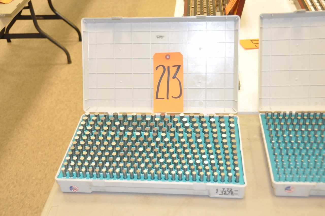 MEYER 7.72 - 12.70 Pin Gage Set - MACHINING ACCESSORIES & TOOLING