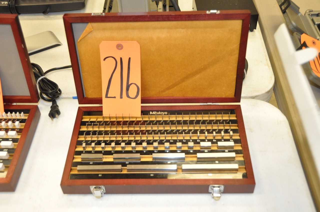 MITUTOYO Gage Block Set - ELECTRIC POWER TOOLS