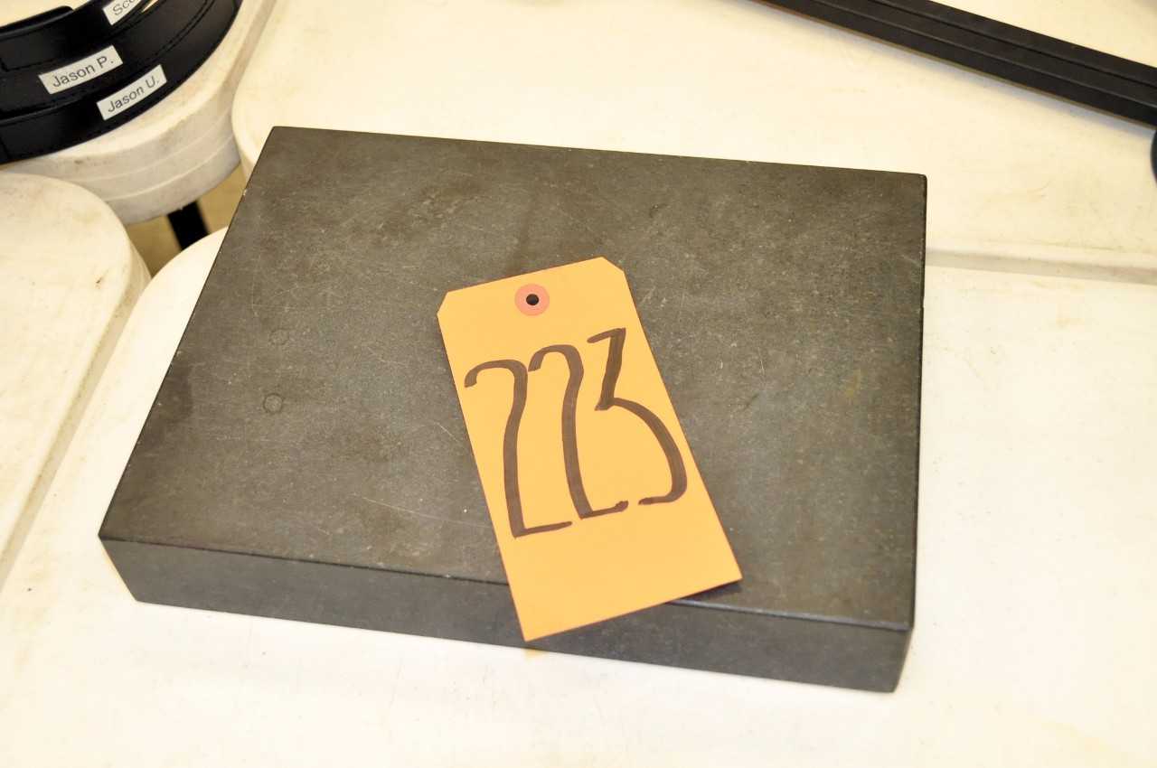 9" x 12" x 2" Black Granite Surface Plate - ELECTRIC POWER TOOLS