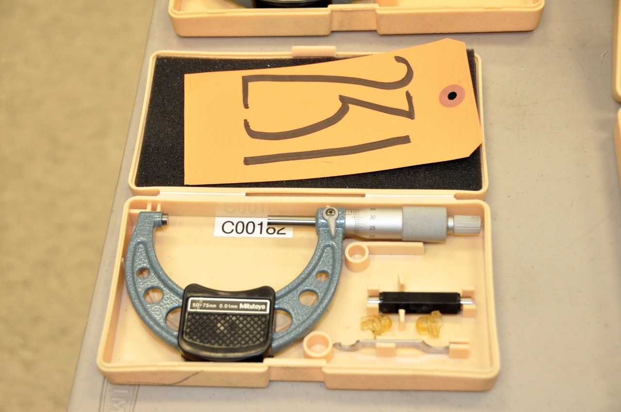 MITUTOYO 50 - 75mm Micrometer - ELECTRIC POWER TOOLS