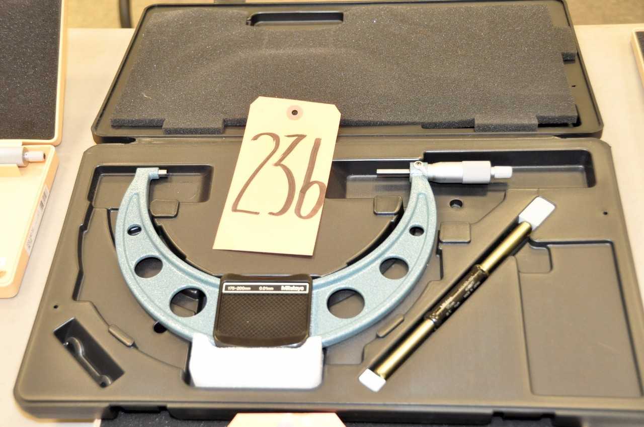 MITUTOYO 175 - 200m Micrometer - ELECTRIC POWER TOOLS