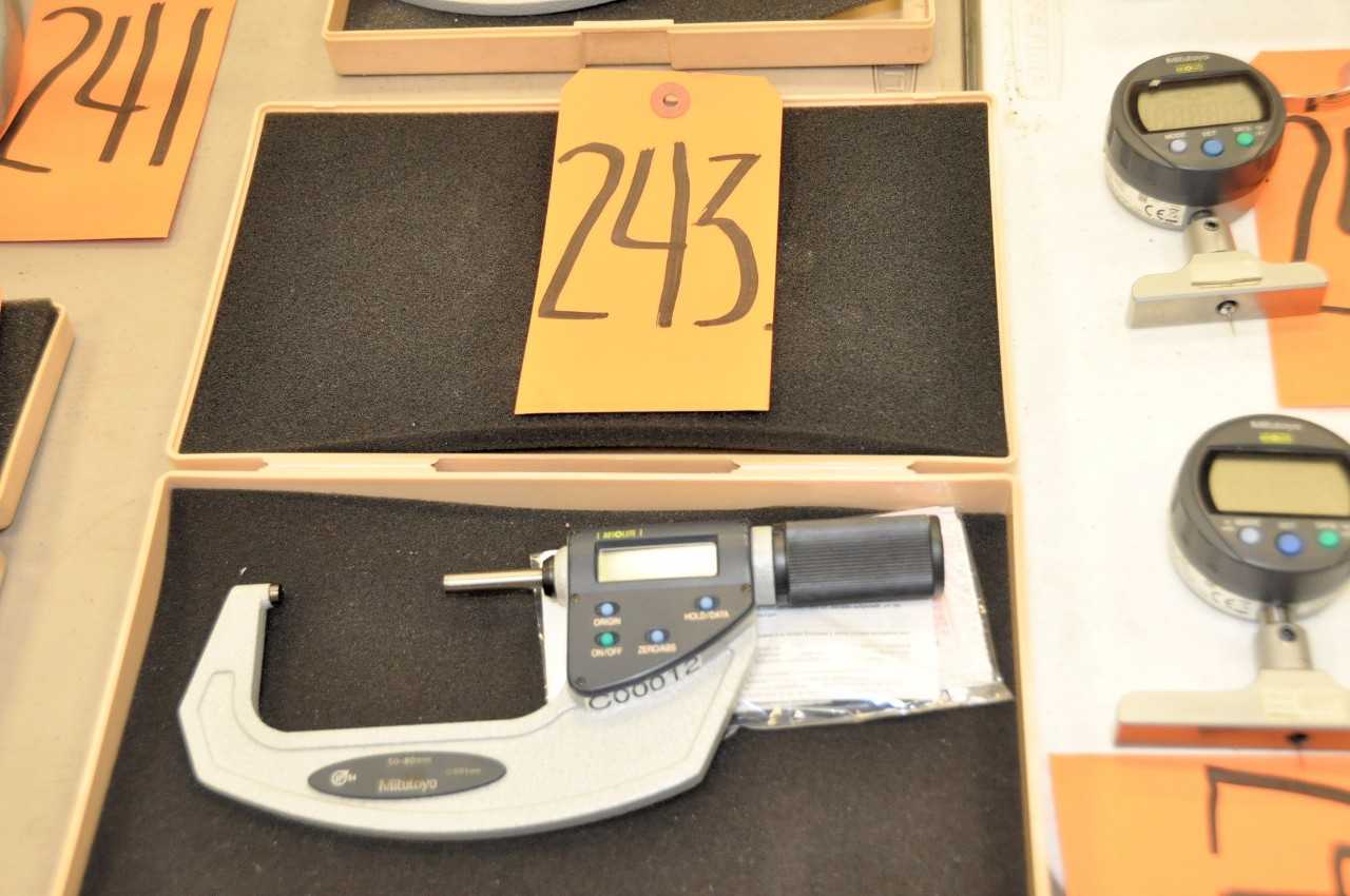 MITUTOYO 50 - 80MM Digital Micrometer - ELECTRIC POWER TOOLS