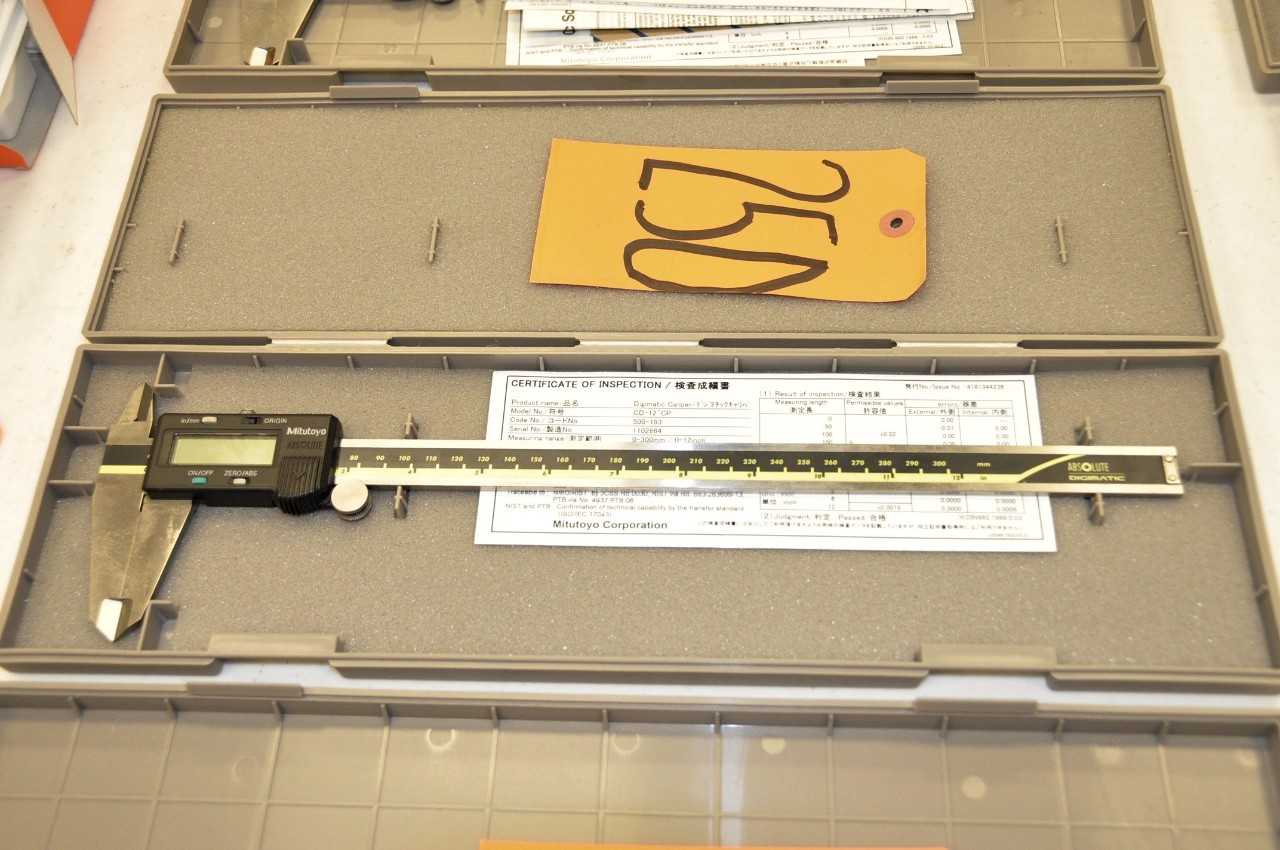MITUTOYO ABSOLUTE 12" Digital Caliper - ELECTRIC POWER TOOLS