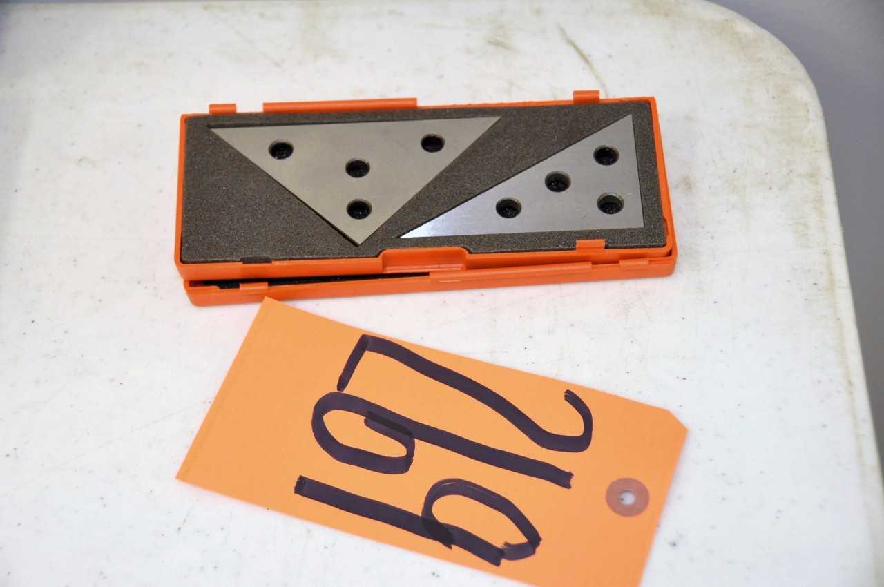 SPI 3" x 3" Precision Solid Angle Plates - MACHINING ACCESSORIES & TOOLING