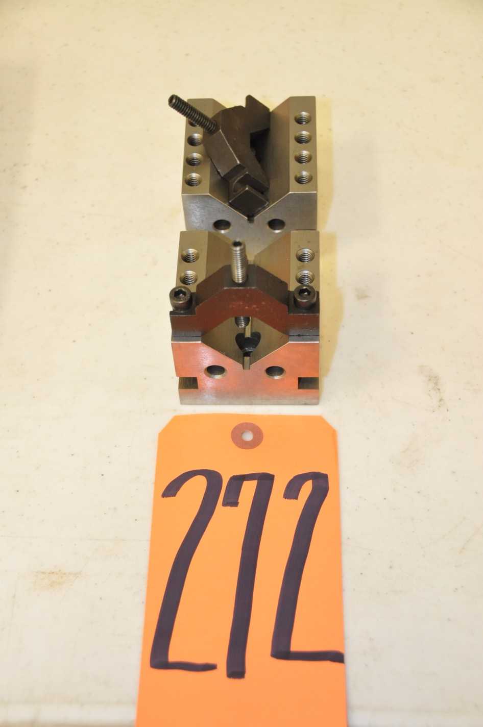 Pair 2 1/2" x 2 1/2" x 2" V-Blocks - MACHINING ACCESSORIES & TOOLING