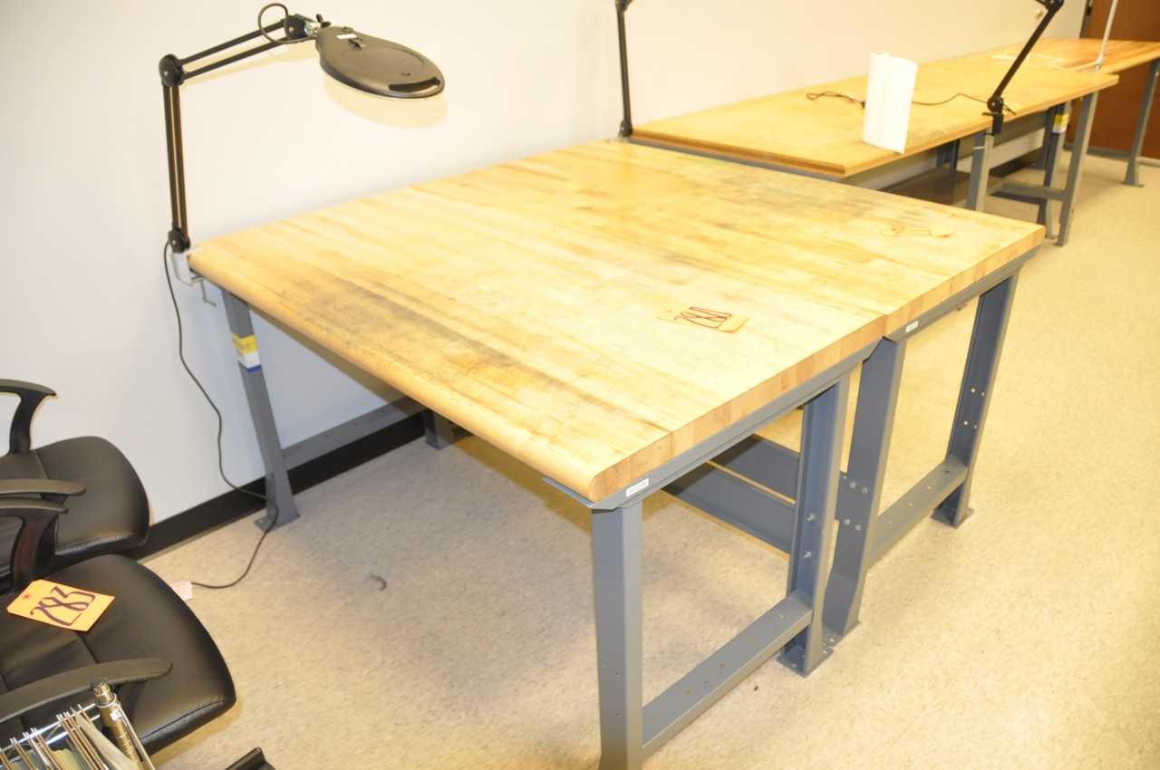 Hardwood Top Bench - MATERIAL HANDLING