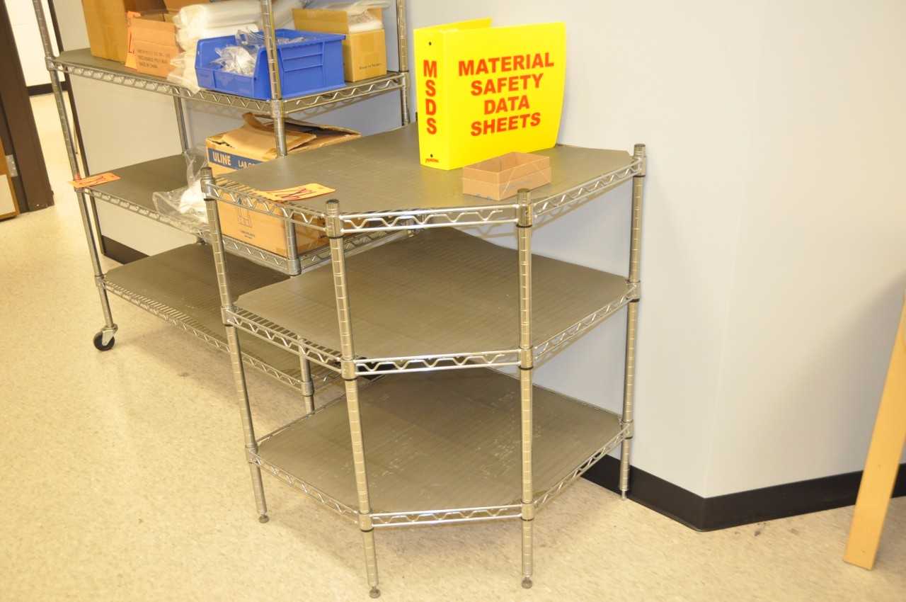 Corner Section Metro Rack - MATERIAL HANDLING