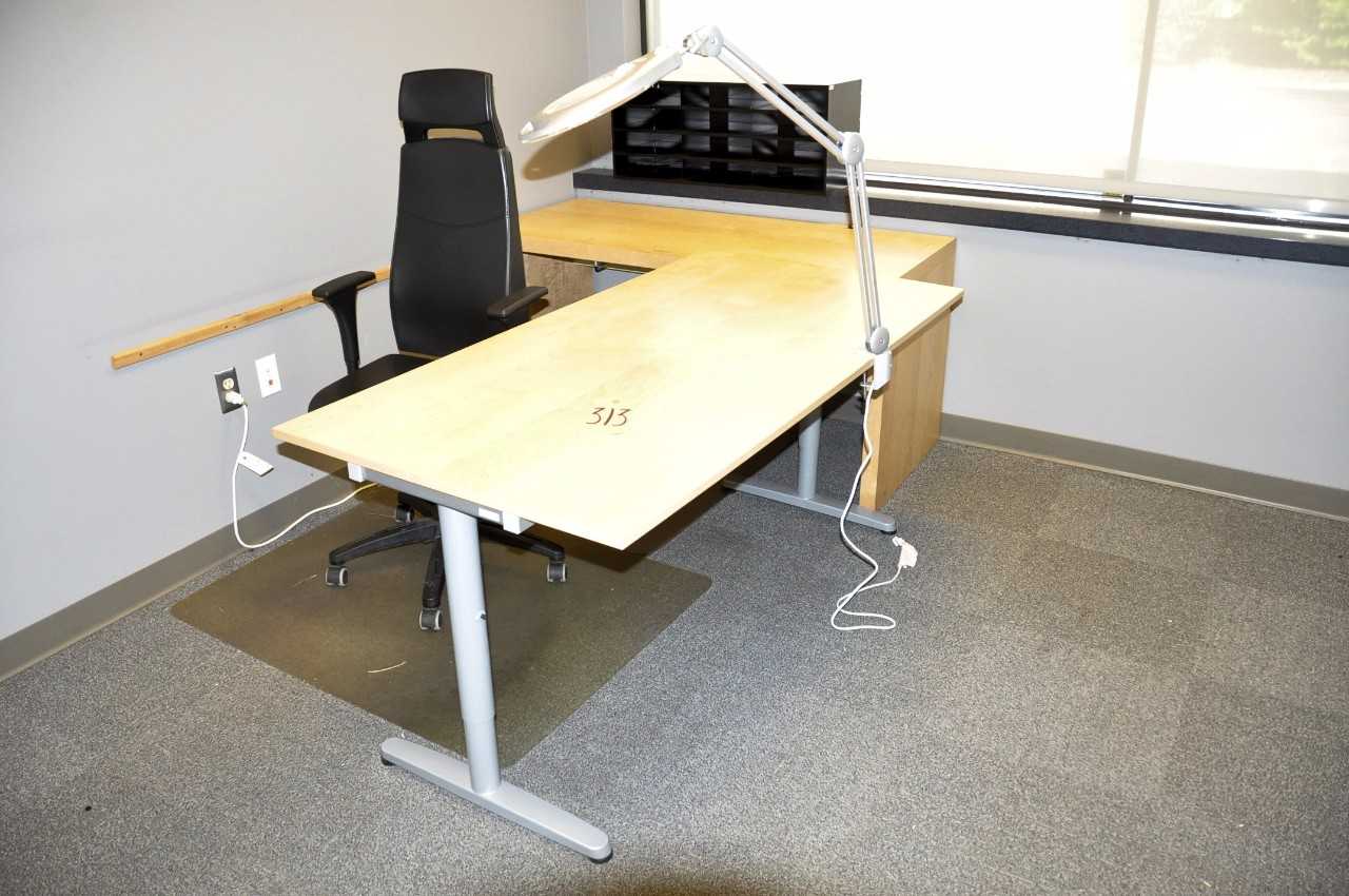 Lot-Desk System with Lamp, Chair, Organizer and Bookcase  - MISCELLANEOUS