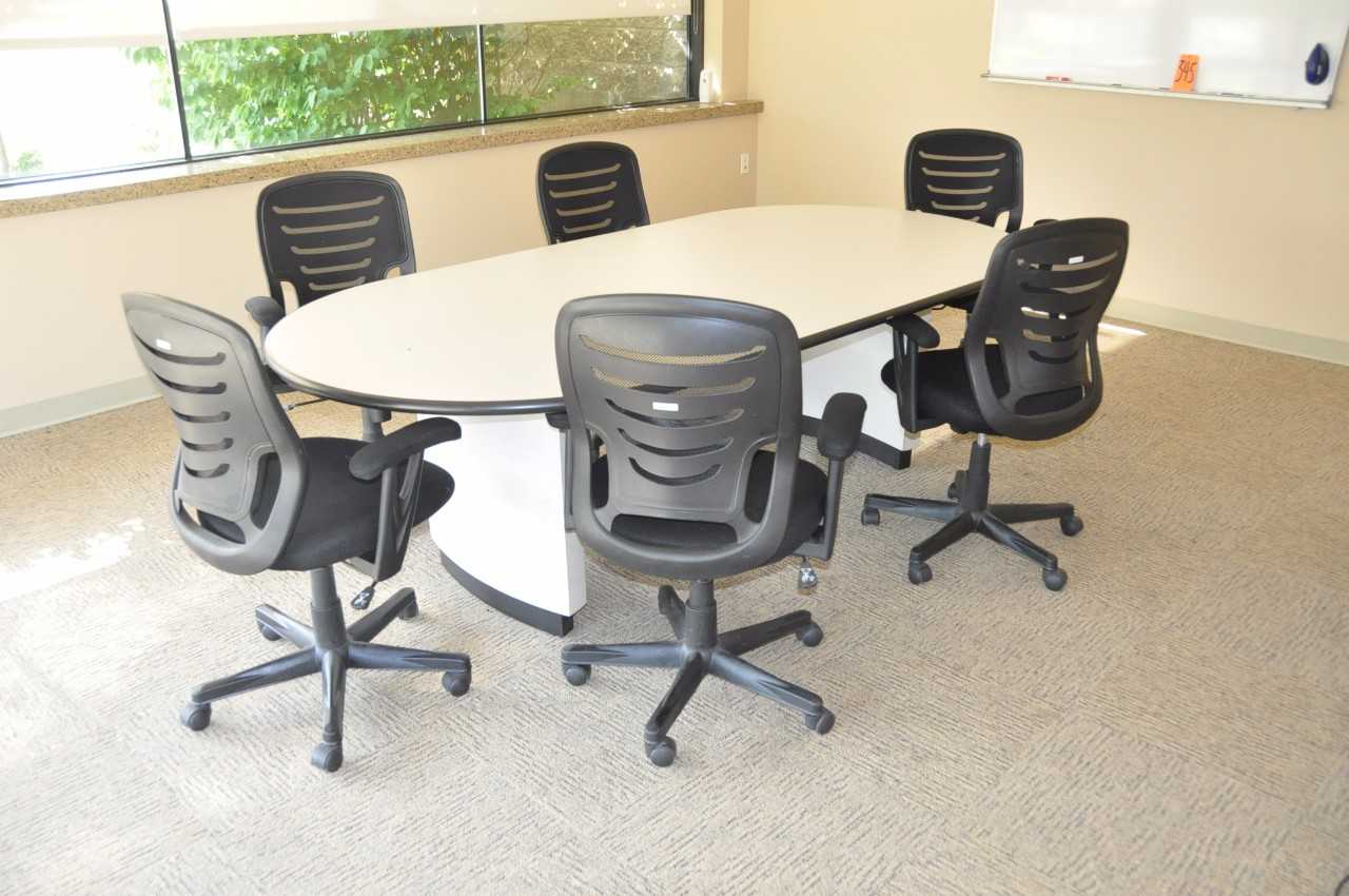 Lot-48" x 96" Oval Conference Table - MISCELLANEOUS