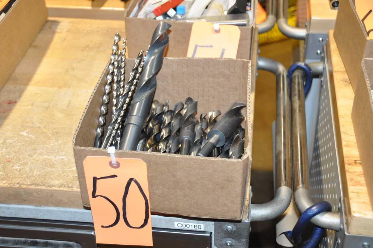 Lot-Straight Shank Drills in (1) Box - ELECTRIC POWER TOOLS