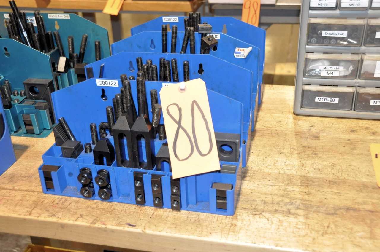 Lot-(4) Hold Down Tooling Sets - ELECTRIC POWER TOOLS